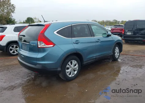 2013 Honda Cr-V Ex-L из США, поврежденный, VIN 5J6RM4H79DL059423